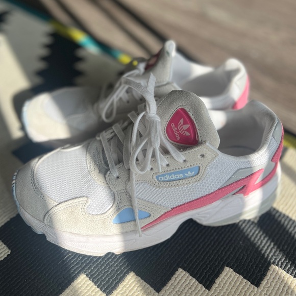 Adidas Falcon 'White Shock Pink' - Picture 3 of 4